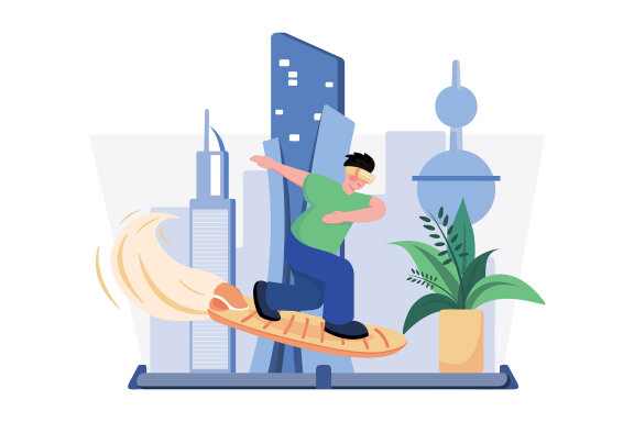 M486_Experience Metaverse Illustration Pack