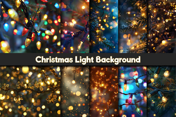 Christmas Light Background