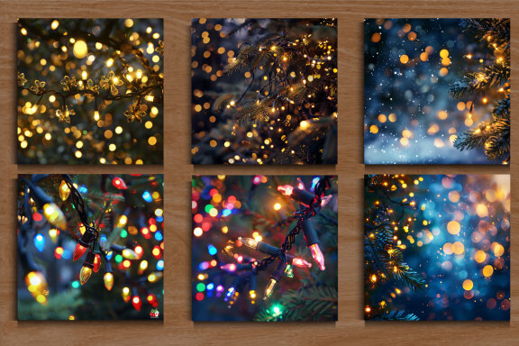 Christmas Light Background