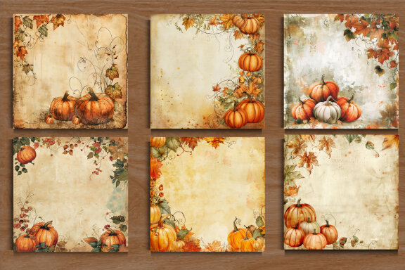 Autumn Vintage Background
