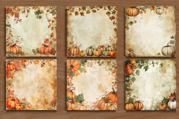 Autumn Vintage Background