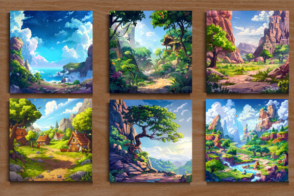 Cartoon Backgrounds
