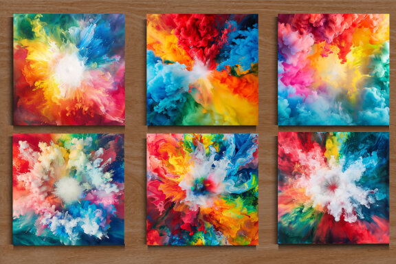 Colorful Splash Background