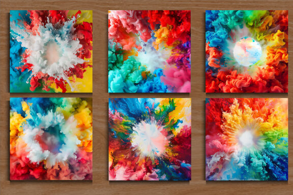 Colorful Splash Background