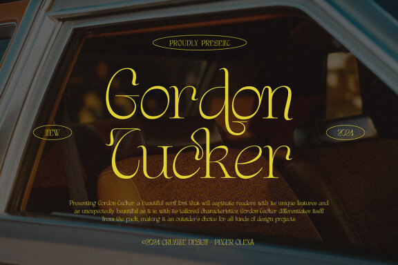 Gordon Tucker Stylish Serif