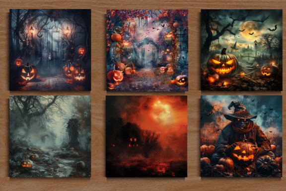 Creepy Halloween Background