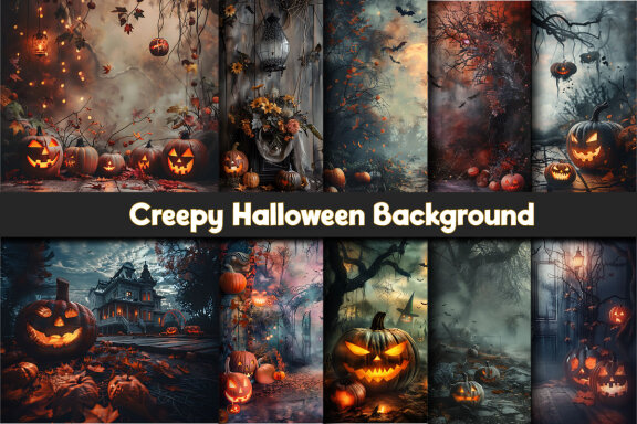 Creepy Halloween Background