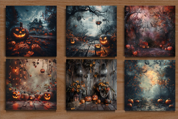 Creepy Halloween Background