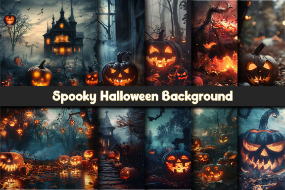 Spooky Halloween Background
