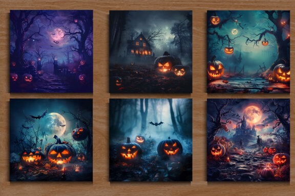 Spooky Halloween Background