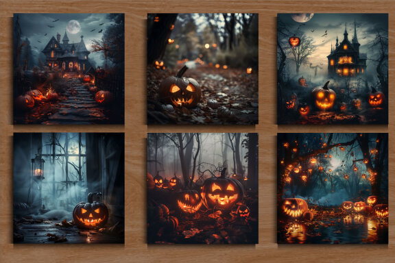 Spooky Halloween Background