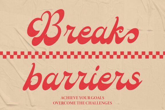 Klethih | Retro Script Font