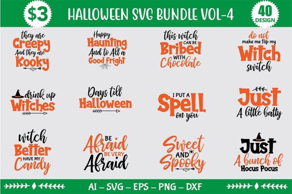 Halloween SVG Bundle