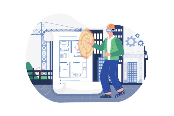 M479_Metaverse Technology Illustration Pack