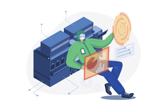 M479_Metaverse Technology Illustration Pack