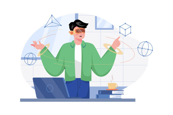 M474_Virtual Reality Illustrations
