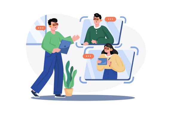 M474_Virtual Reality Illustrations
