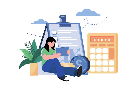 M471_Finance Management Illustration Pack