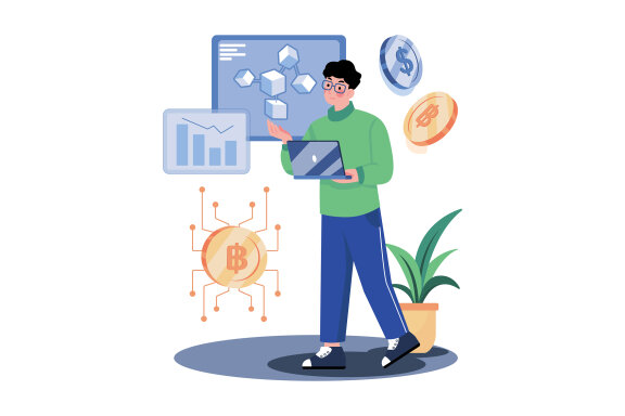 M470_Cryptocurrency Illustration Pack