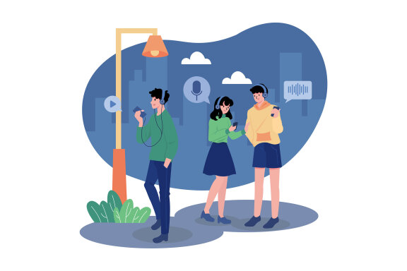 M464_Podcast Illustration Pack
