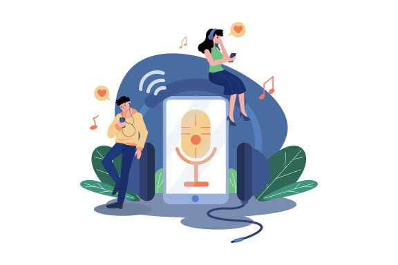 M464_Podcast Illustration Pack