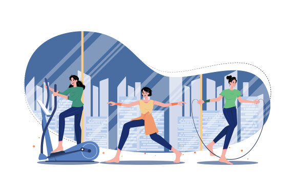 M463_Sport Activities Illustration Pack