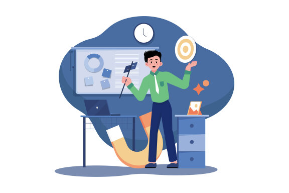 M460_Digital Marketing Illustration Pack