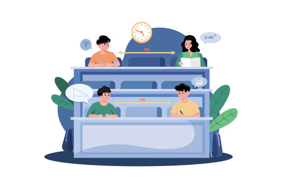 M457_Covid 19 Rules Illustration Pack