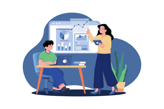 M455_Digital Marketing Illustration Pack