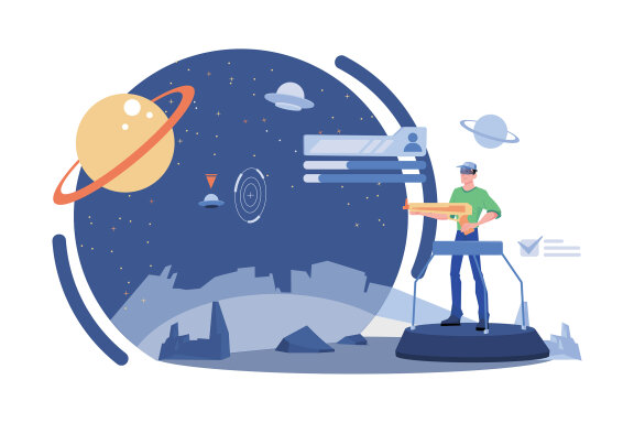M454_Metaverse Illustration Pack