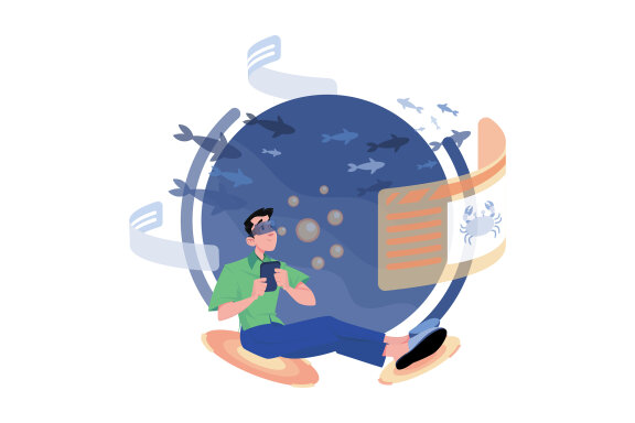 M454_Metaverse Illustration Pack