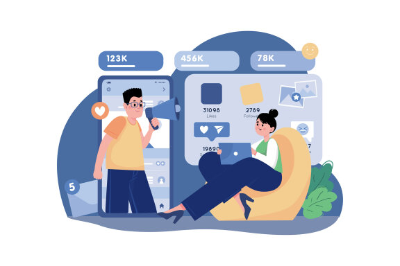 M453_Digital Marketing Illustration Pack