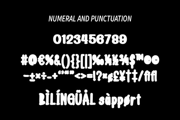Markony font