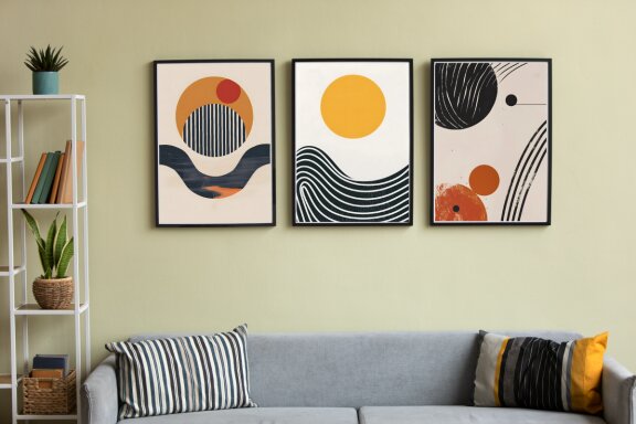 Modern Abstract Wall Art Poster Bundle