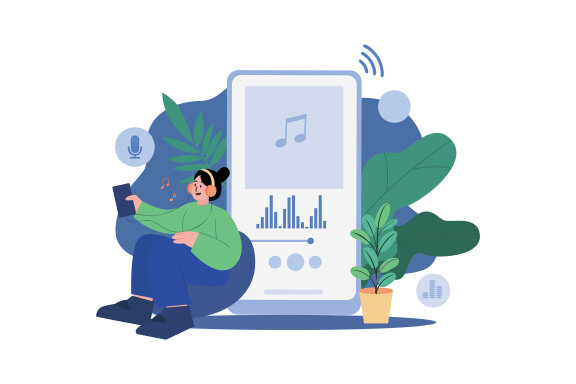 M451_Podcast Audio Illustration Pack