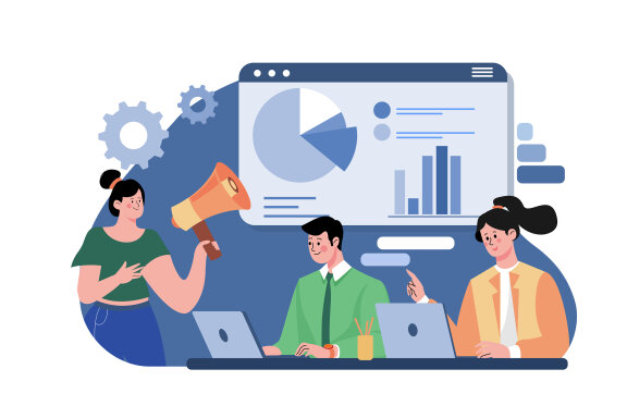 M446_Digital Marketing Illustration Pack