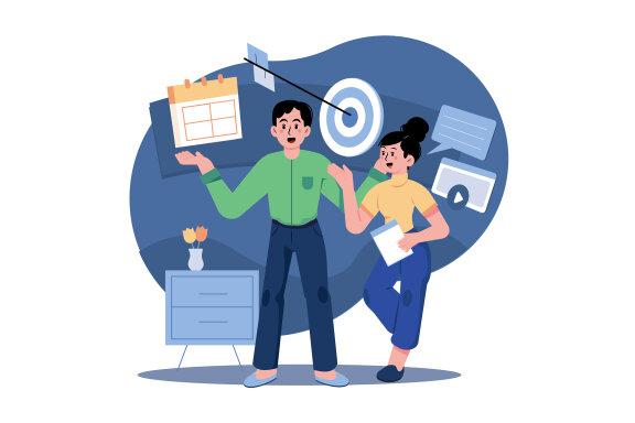 M442_Digital Marketing Illustration Pack