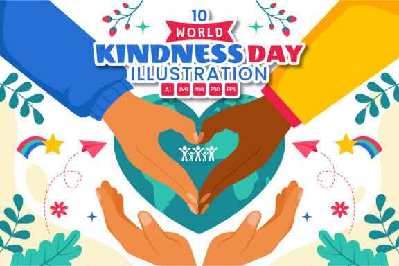 10 World Kindness Day Illustration
