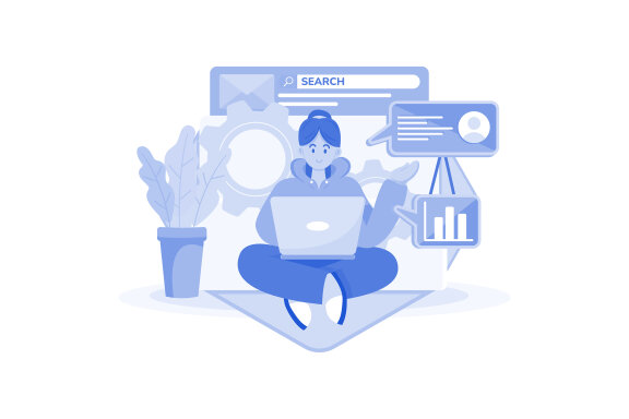 M743_Digital Marketing Illustration Pack