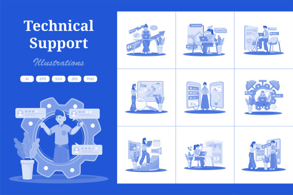 M740_Technical Support Illustration Pack