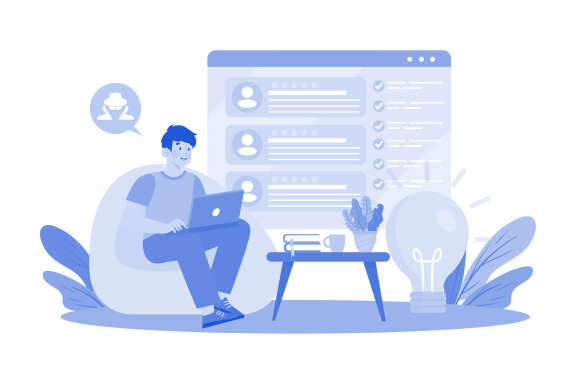 M739_Online Survey Illustration Pack 1