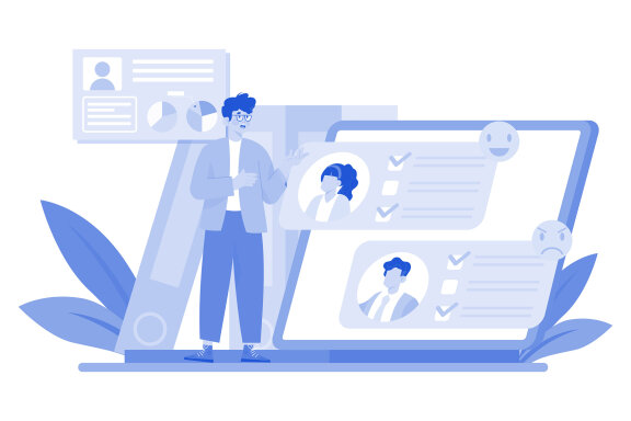 M739_Online Survey Illustration Pack 2