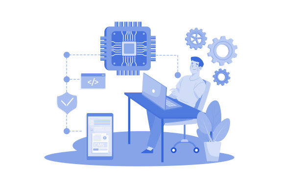 M737_Artificial intelligence Illustration Pack 1