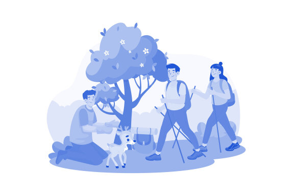 M734_Morning Activity Illustration Pack 2