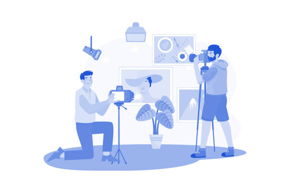 M734_Morning Activity Illustration Pack 2