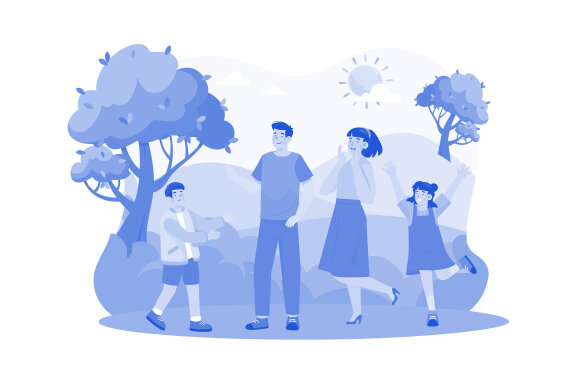 M734_Morning Activity Illustration Pack 1