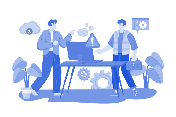M733_Customer Support Illustration Pack 1
