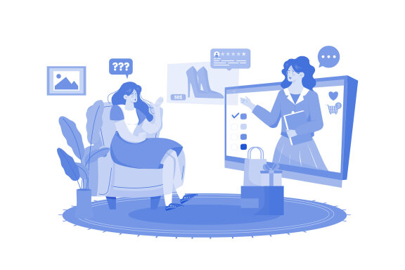 M733_Customer Support Illustration Pack 1