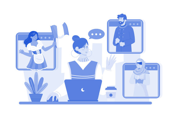 M733_Customer Support Illustration Pack 2