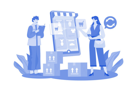 M733_Customer Support Illustration Pack 2